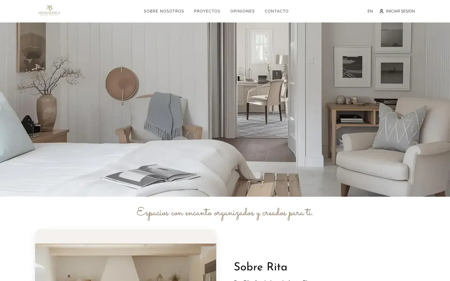 Arena Blanca — website